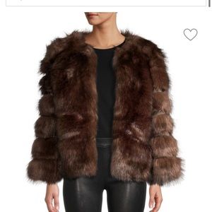 La Fiorentina Faux Fur Coat